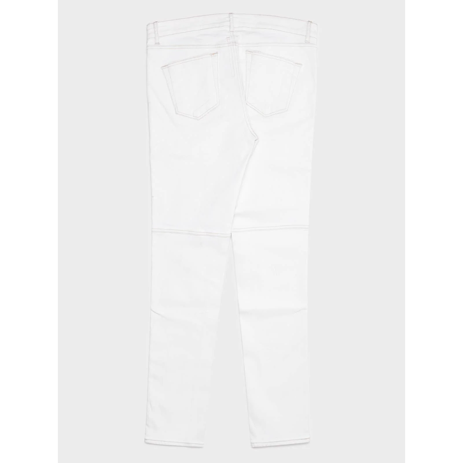 White Waxed Nagakin Jeans - Image 2