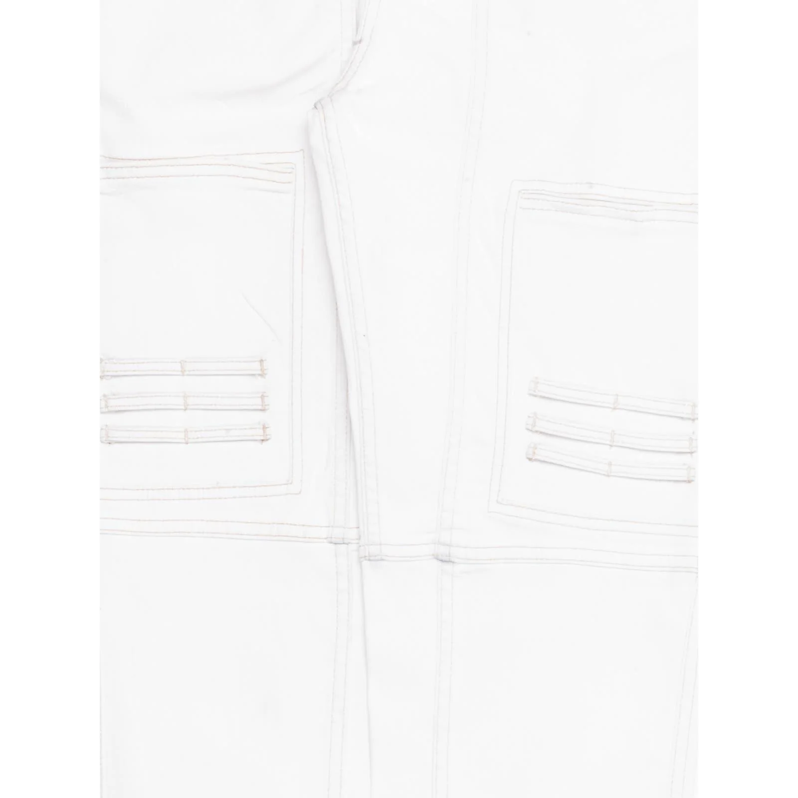 White Waxed Nagakin Jeans - Image 3