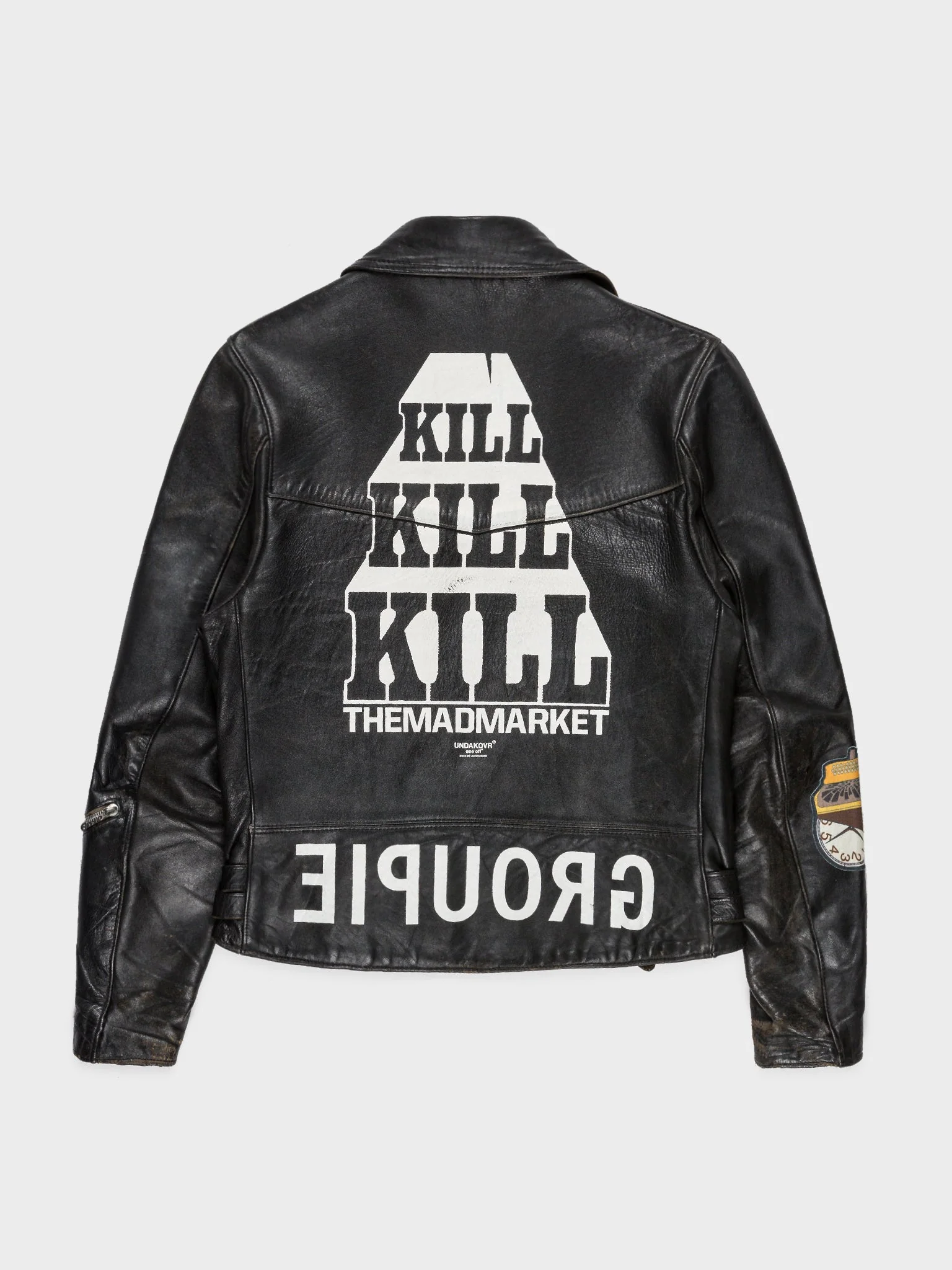 One-Off 'THE MAD MARKET' Leather Jacket