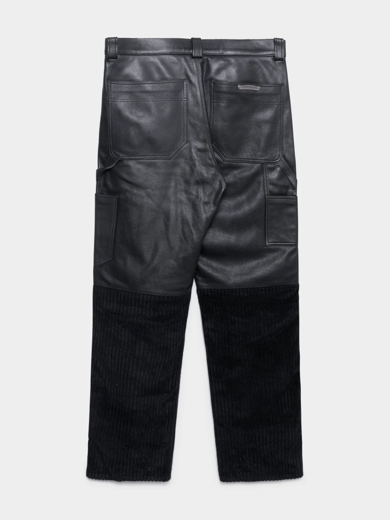 Corduroy & Leather Fleurknee Pants - Image 3