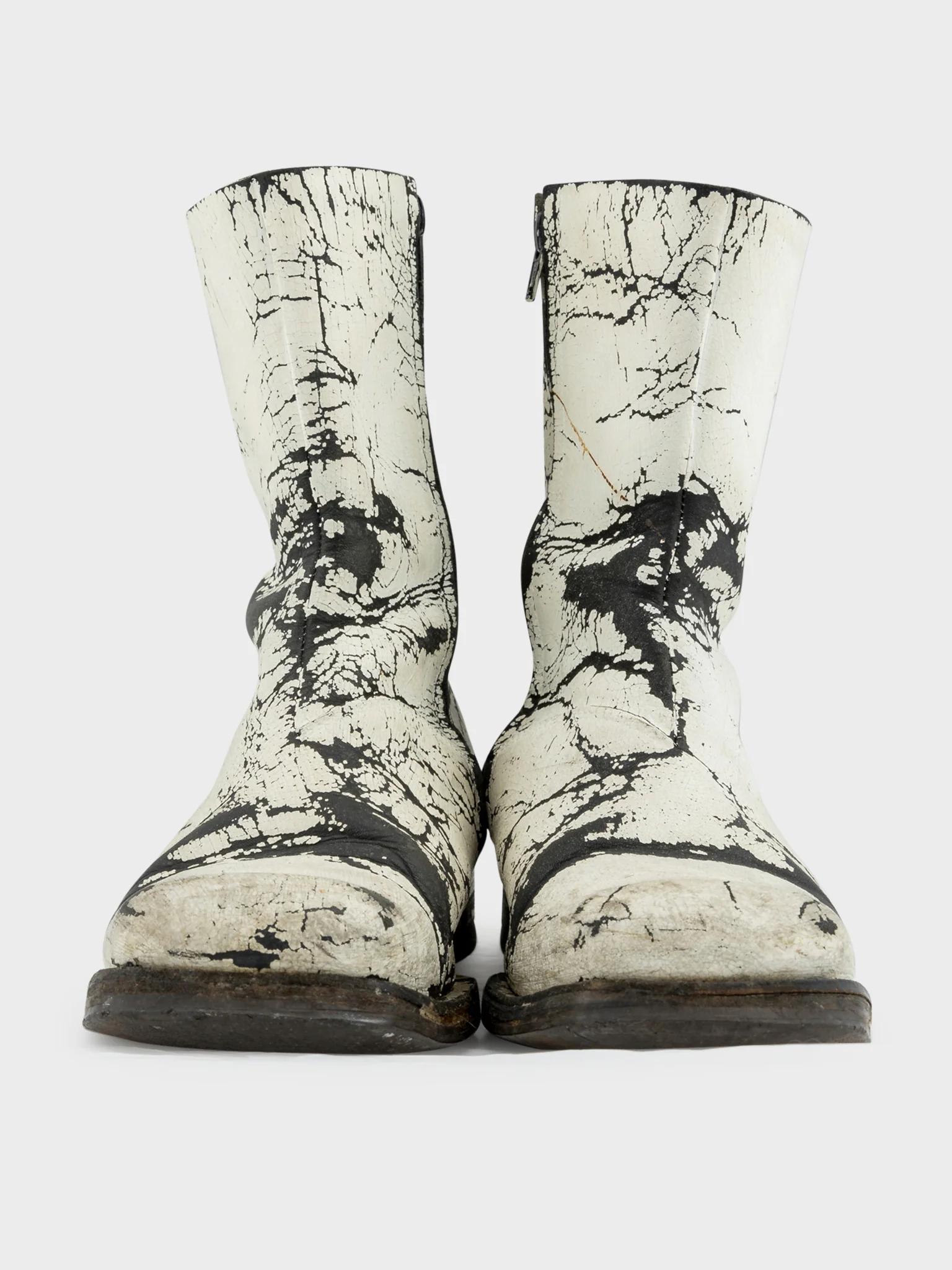 Cracked Painted Boots - Image 2