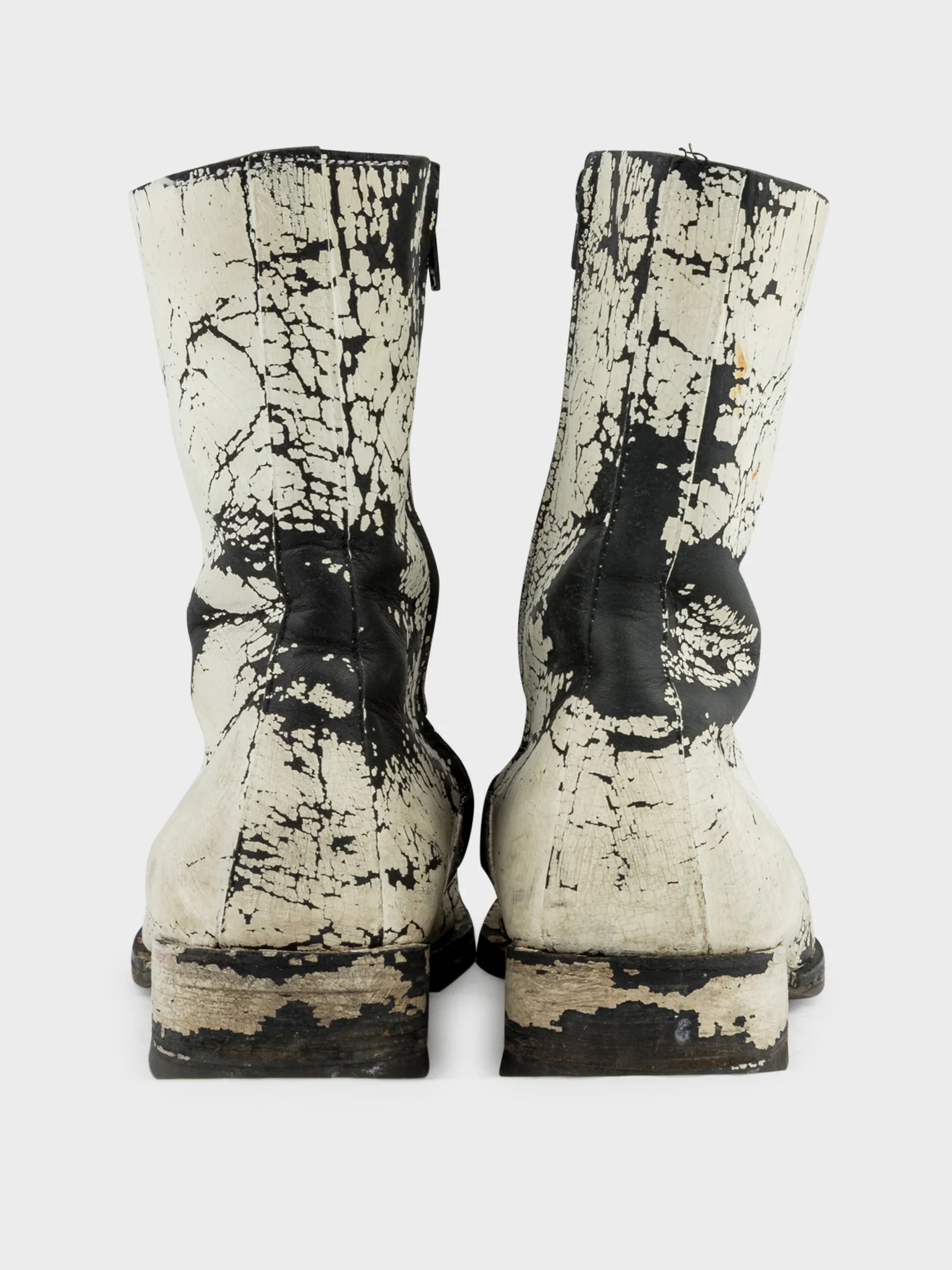 Cracked Painted Boots - Image 4