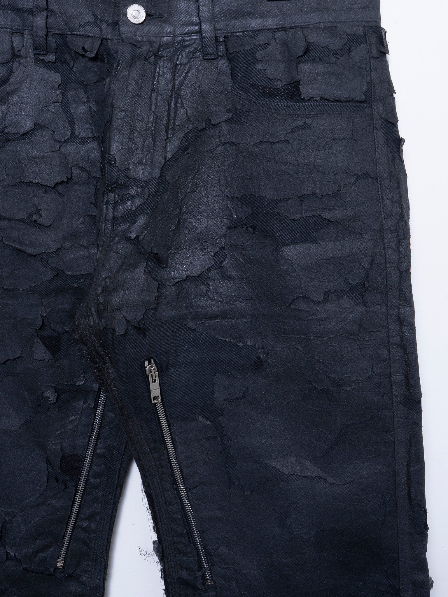 Crackled Painted Jeans - Image 2