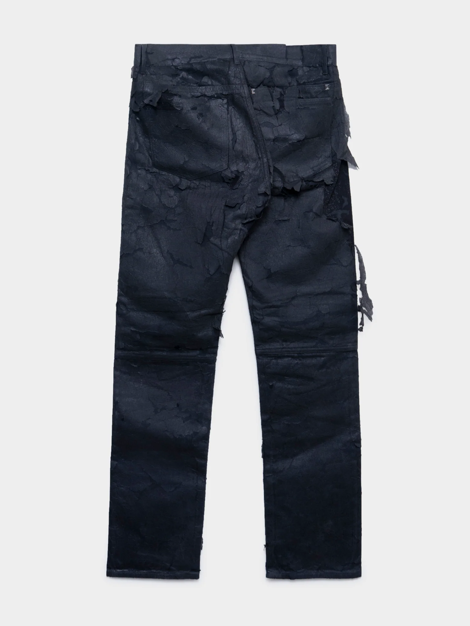 Crackled Painted Jeans - Image 3