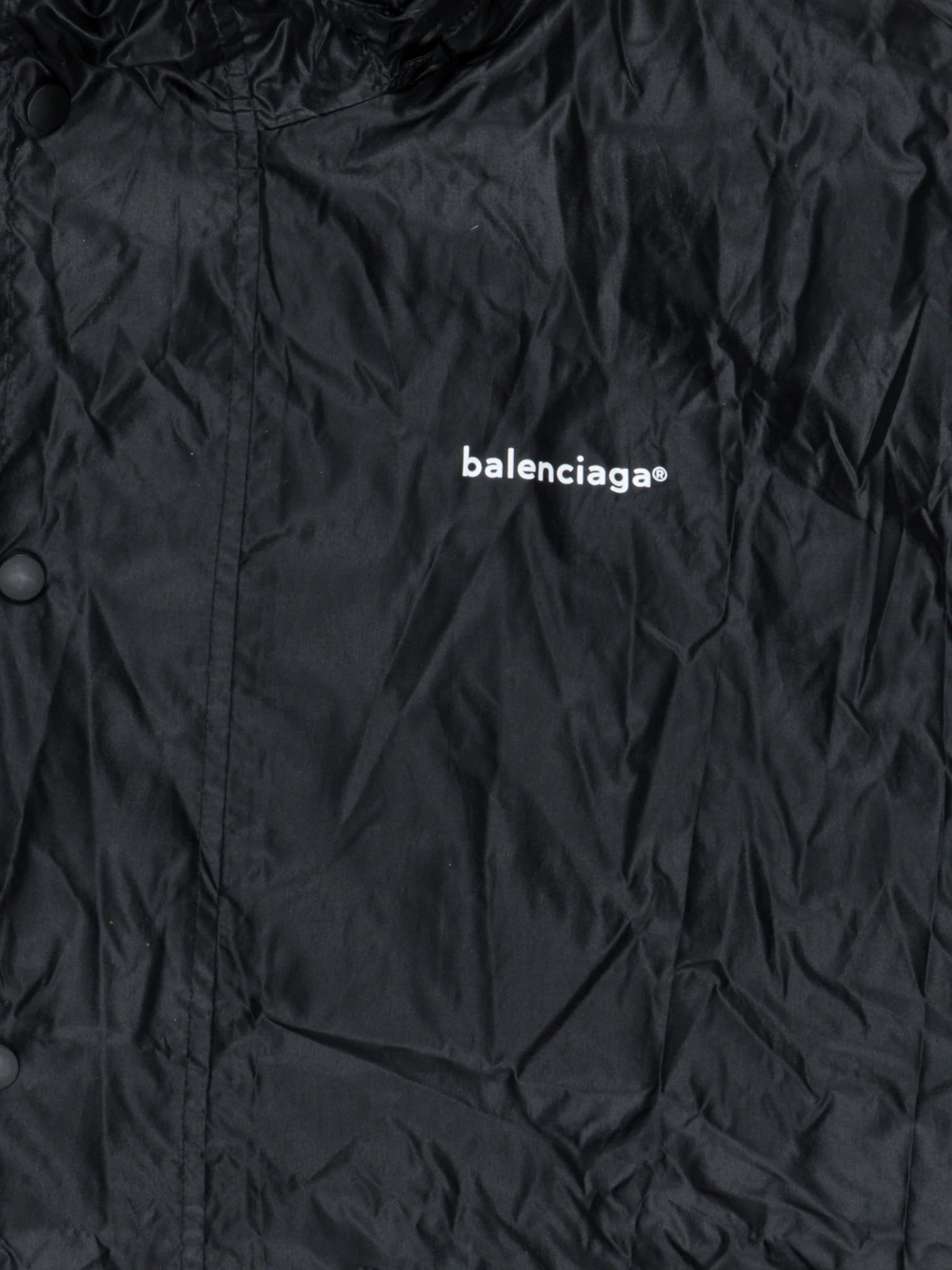 Crinkled Oversized Windbreaker - Image 2
