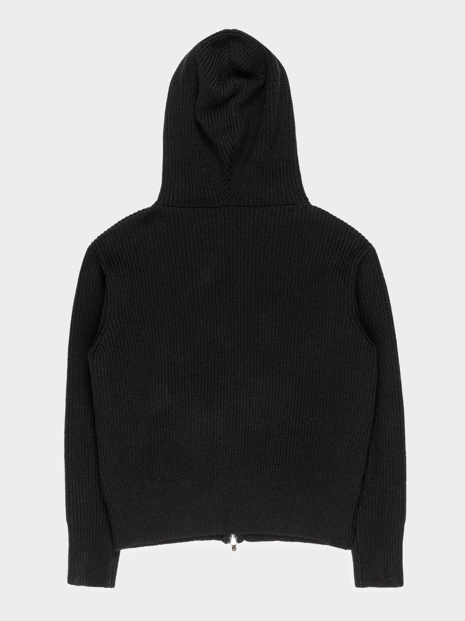 Cross Patch Knit Hoodie - Image 3