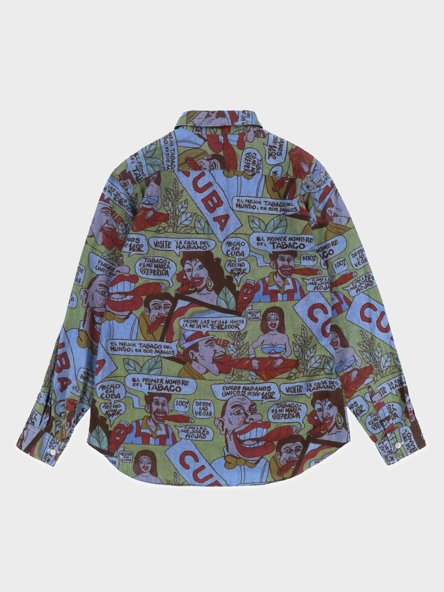 Cuba Comic Button Down - Image 2