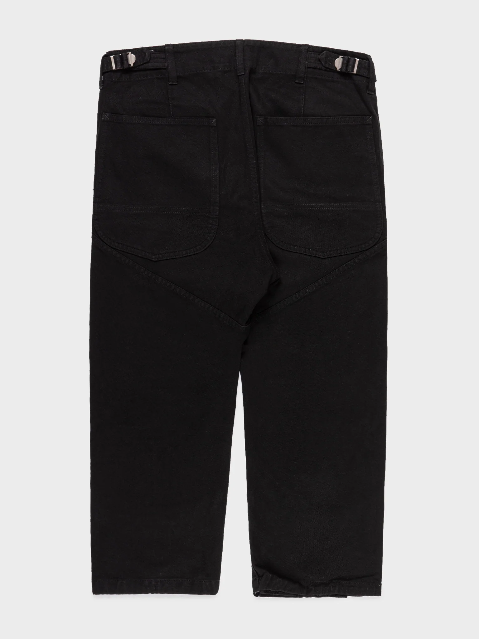 Curved Zipper Cargo Pants - Image 3