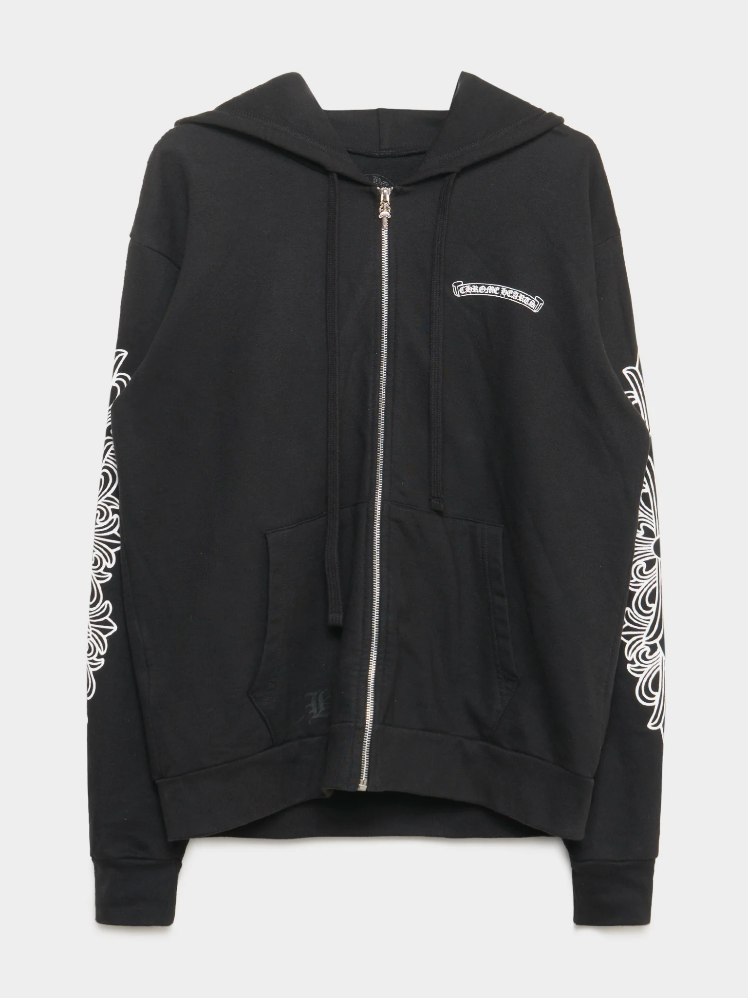 Dagger Eyechart Zip-Up Hoodie