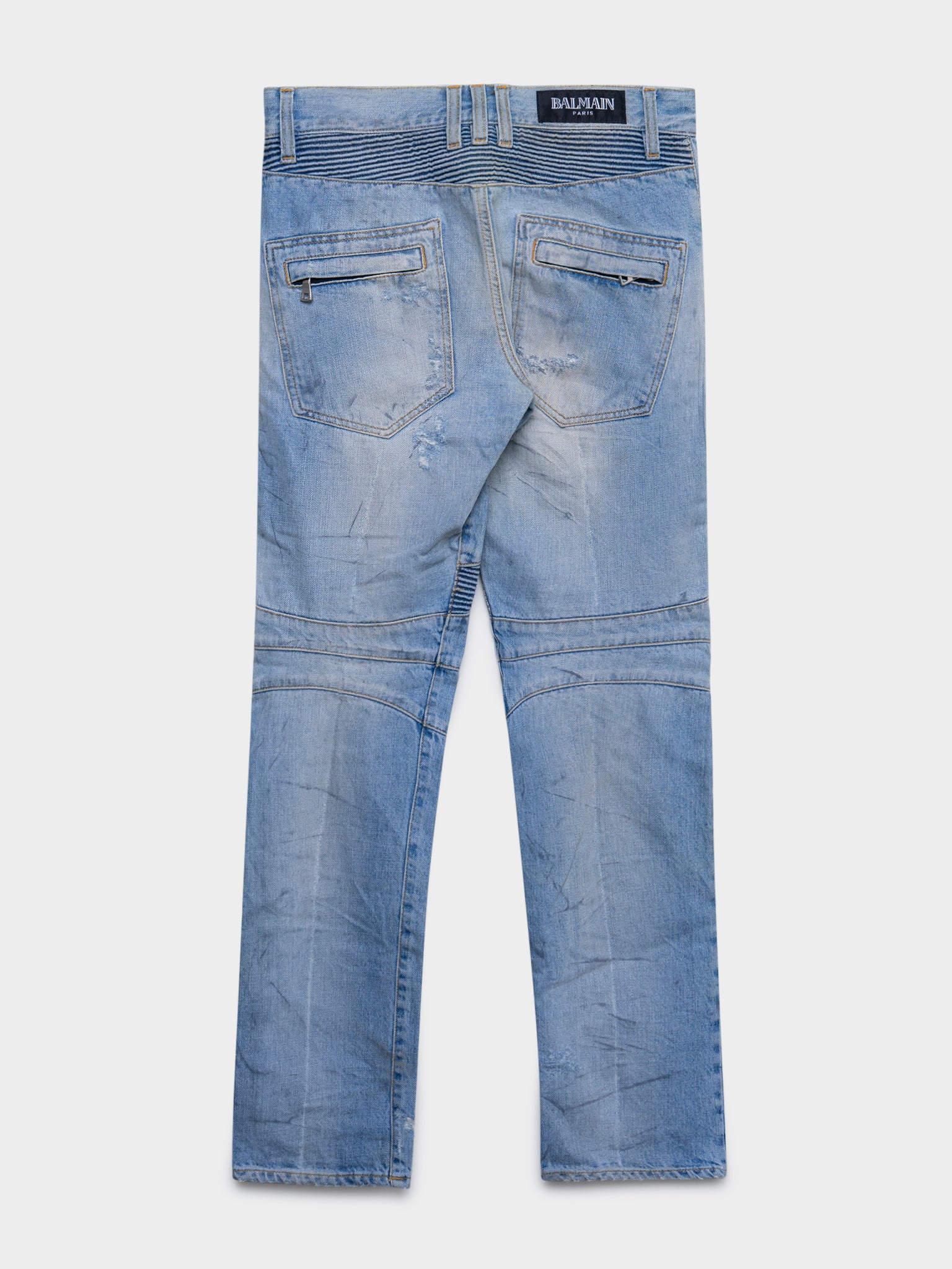 Decarnin Coin Biker Jeans - Image 3