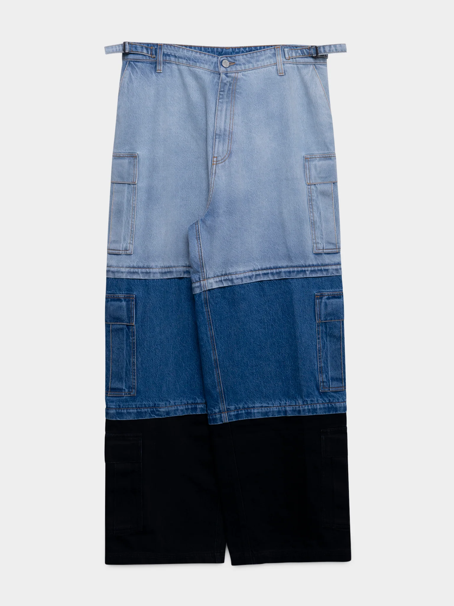 Deconstructed Triple Cargo Pants