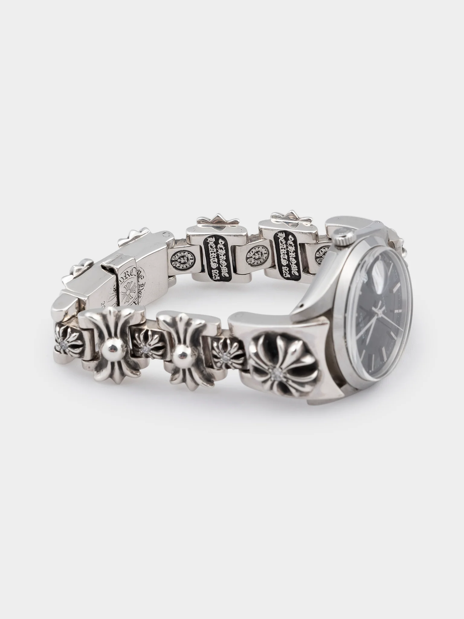 Diamond Cross Rolex Oysterdate - Image 15