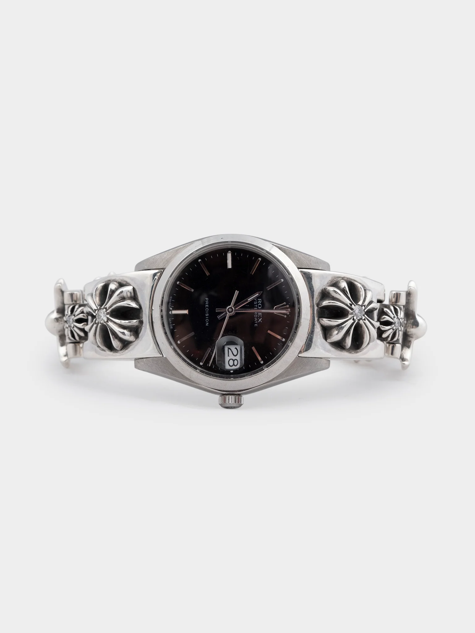 Diamond Cross Rolex Oysterdate - Image 2