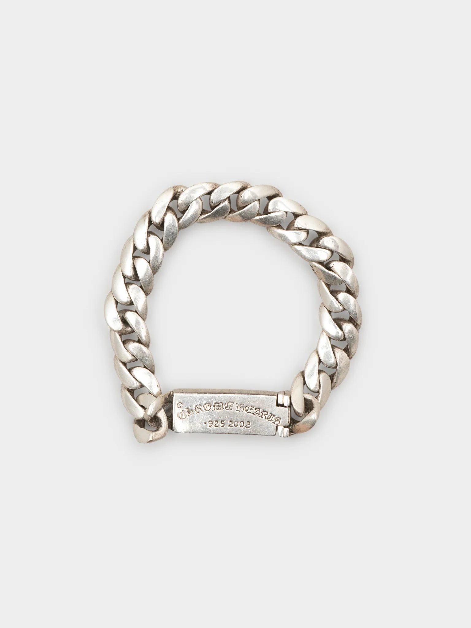 Diamond Mini Floral ID Bracelet - Image 3