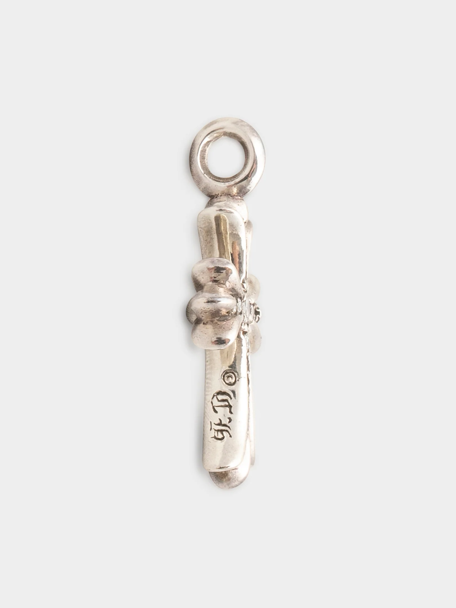 Diamond Tiny Cross Pendant - Image 2
