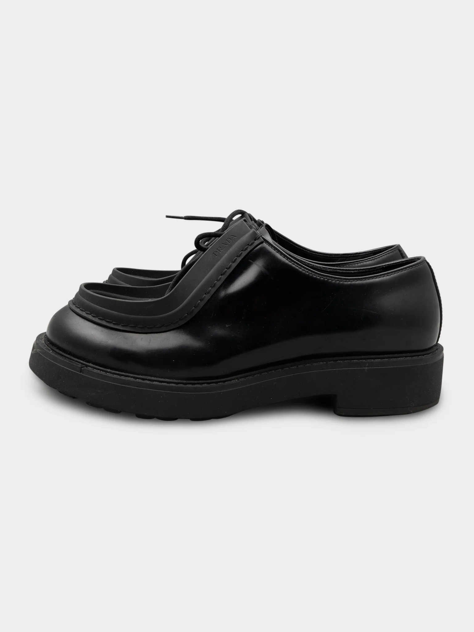 Diapson Lace-Up Leather Derby Shoes - Image 3