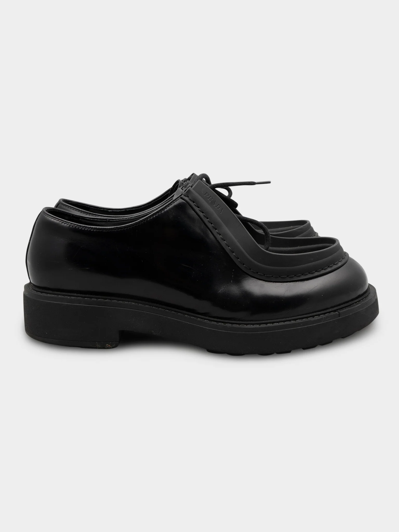 Diapson Lace-Up Leather Derby Shoes - Image 5