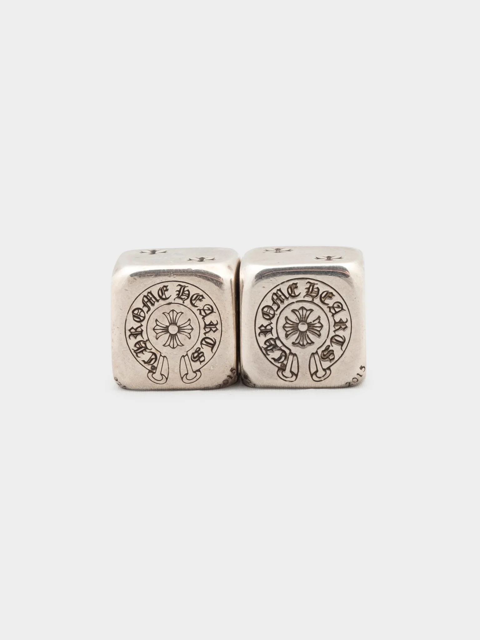 Silver Dice Set