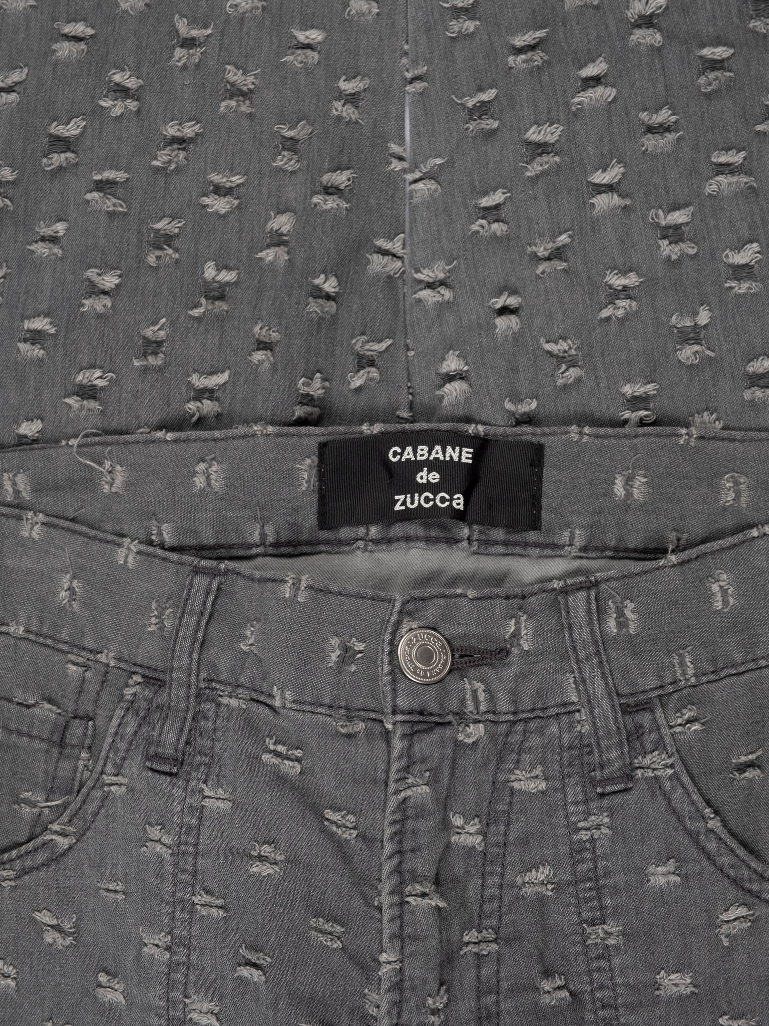 Distressed Point Jeans - Image 3