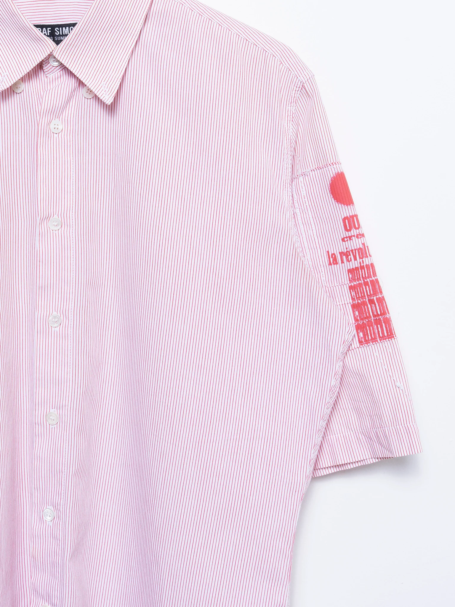 Distressed Patched Camp Shirt - Image 2