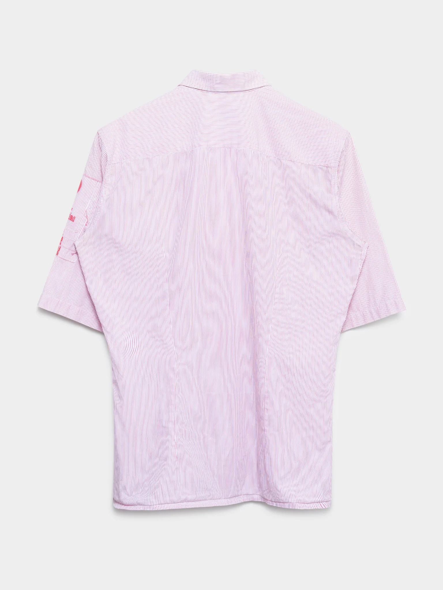 Distressed Patched Camp Shirt - Image 3