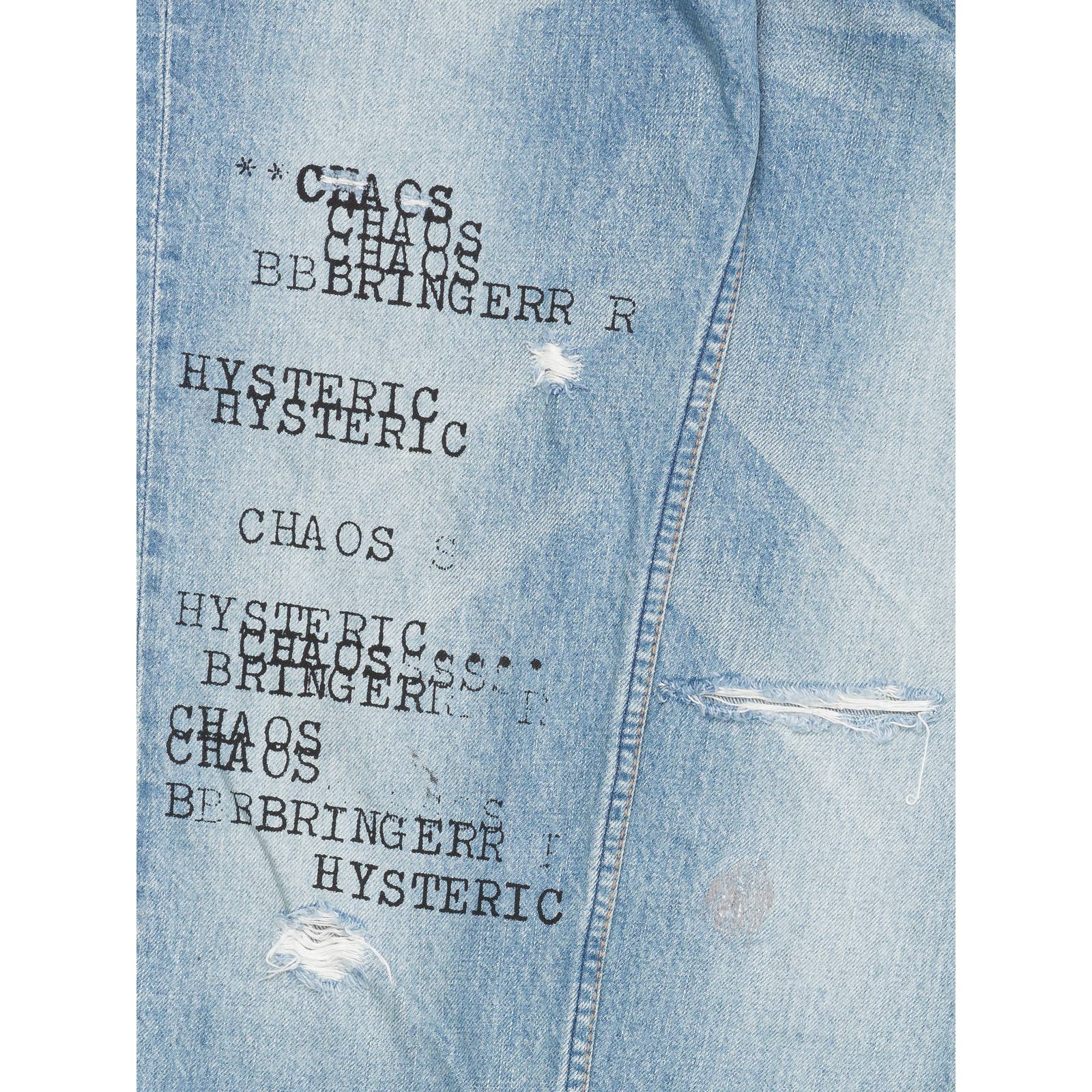Distressed Printed Jeans - Image 3