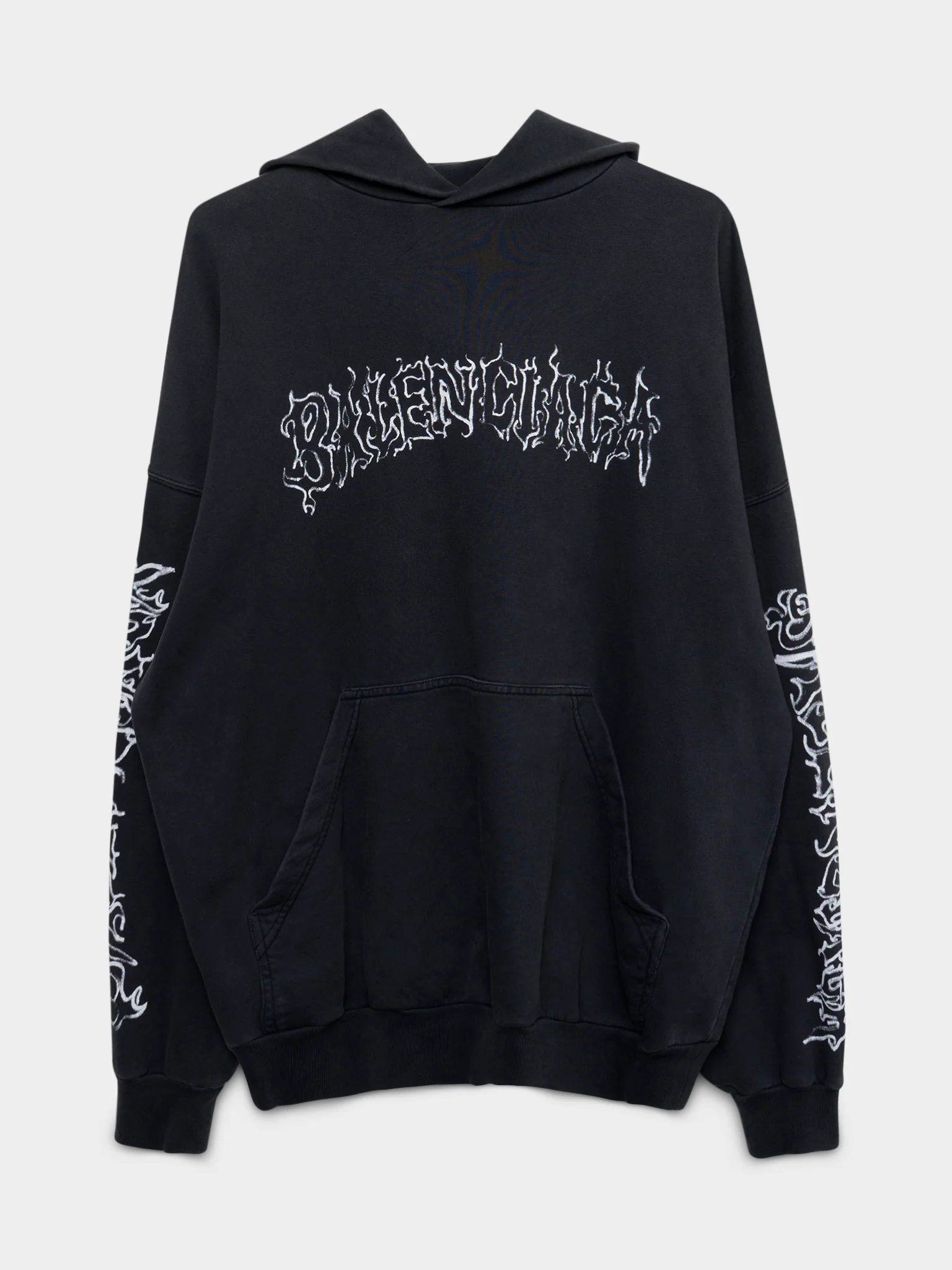 DIY Metal Outline Hoodie