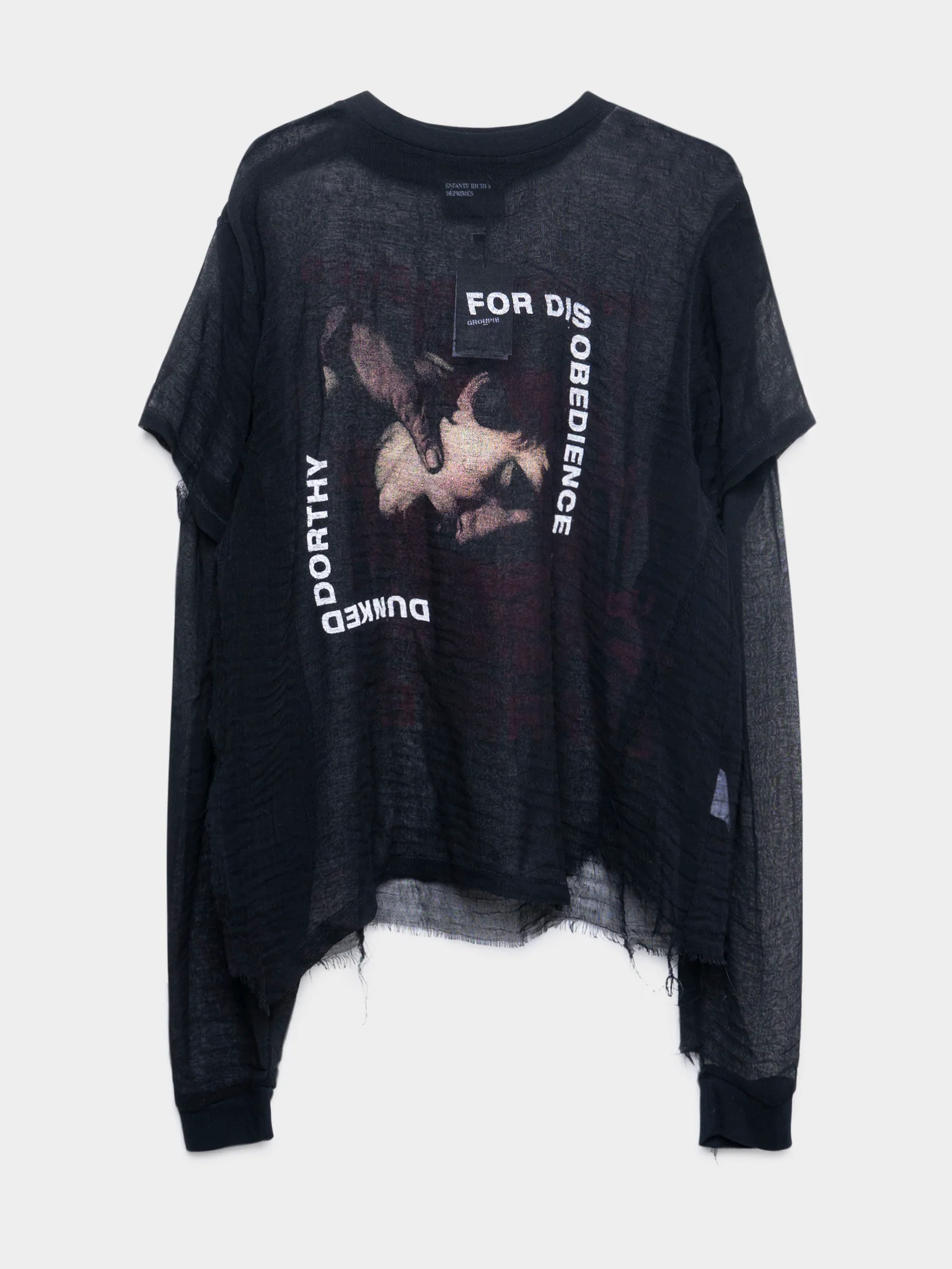 Dorothy Dunked Mesh Layered Shirt