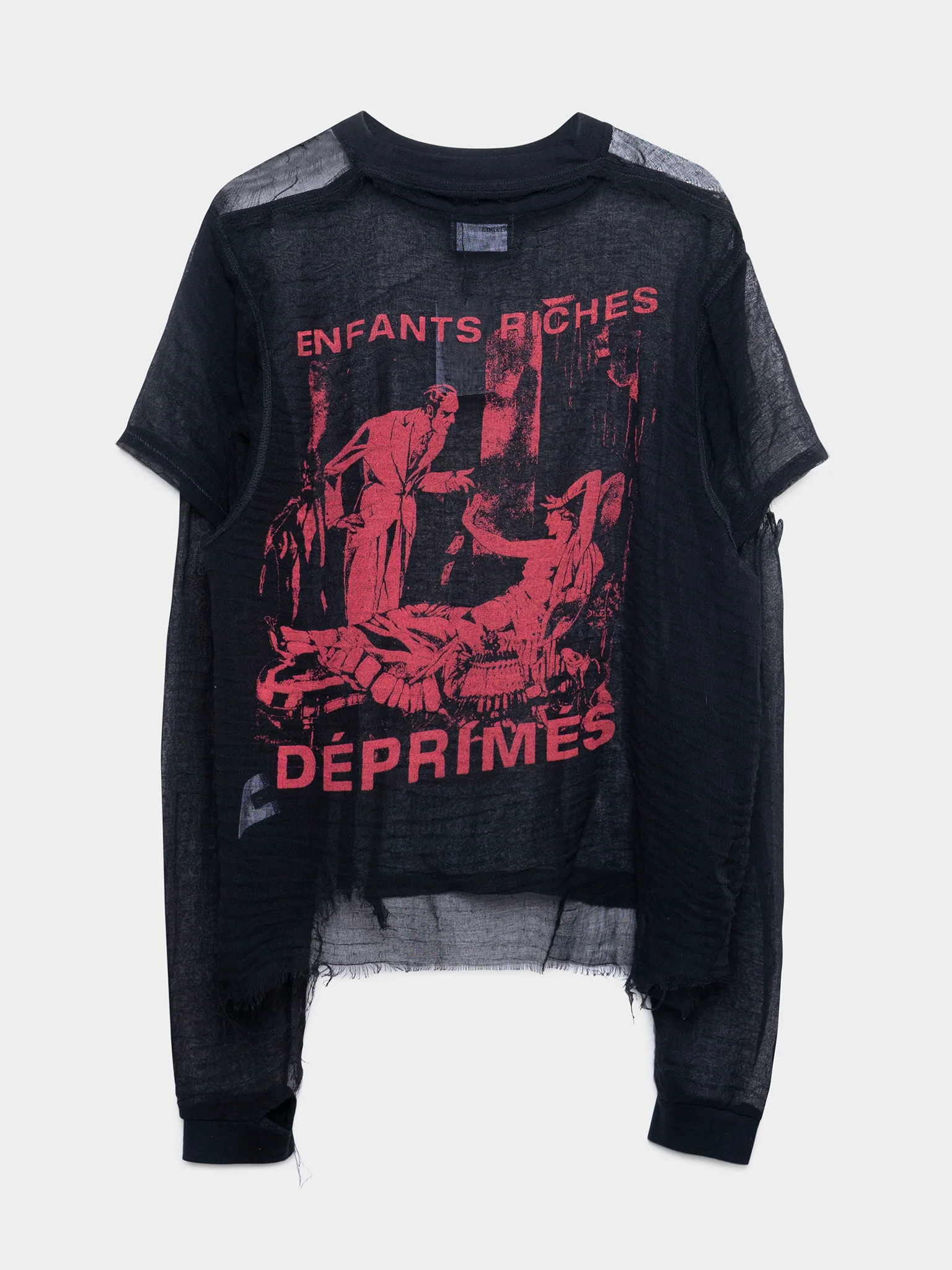 Dorothy Dunked Mesh Layered Shirt - Image 2