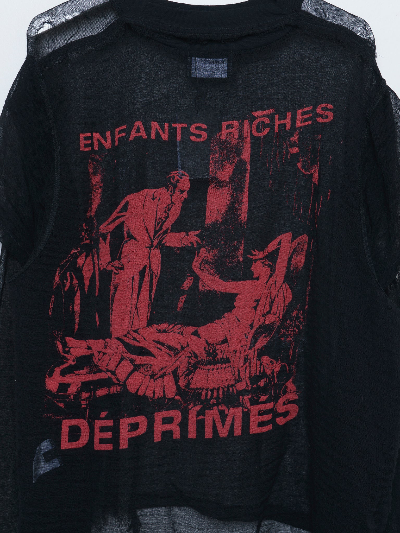 Dorothy Dunked Mesh Layered Shirt - Image 3