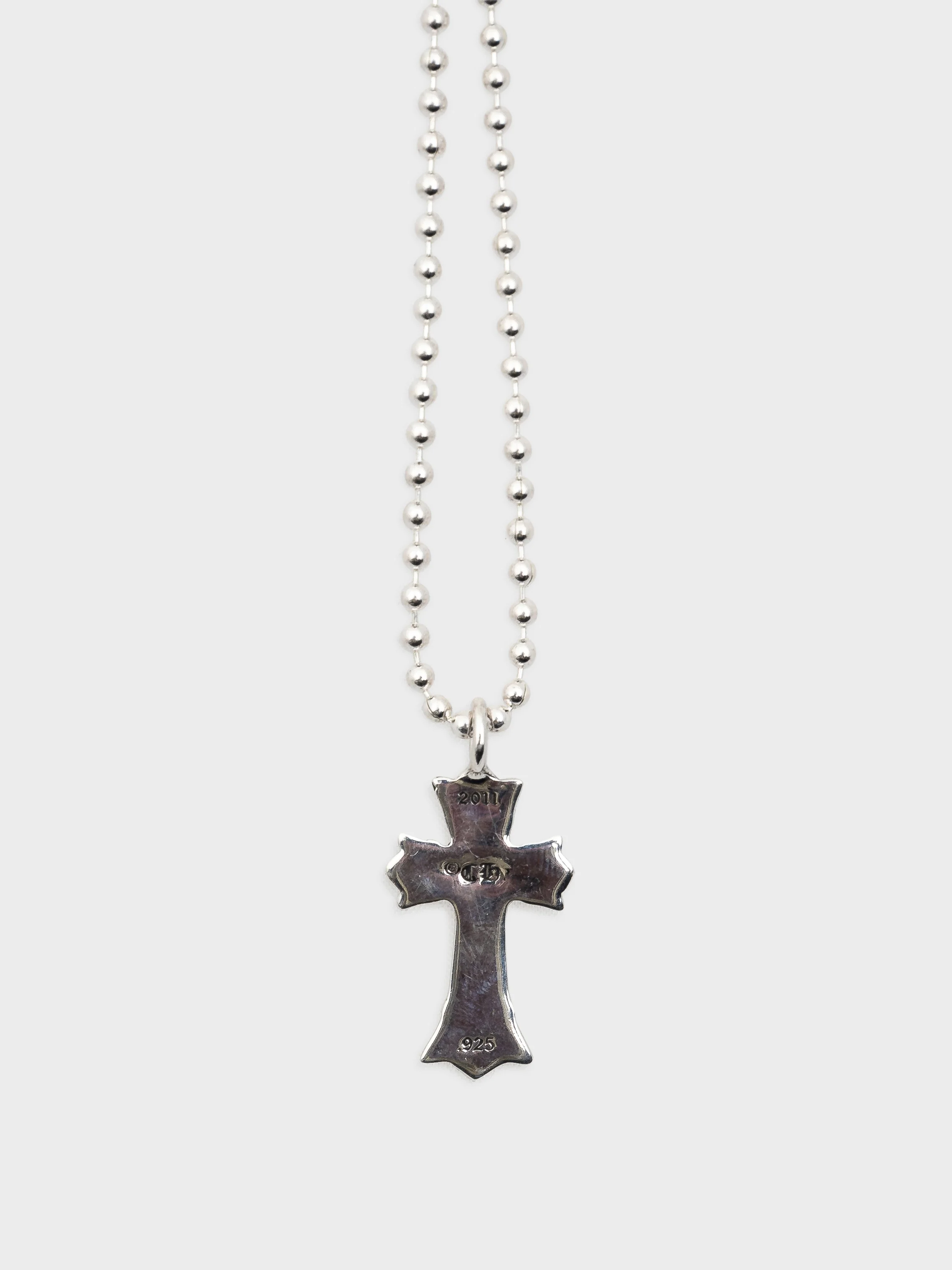 Double Cross Charm Pendant - Image 2