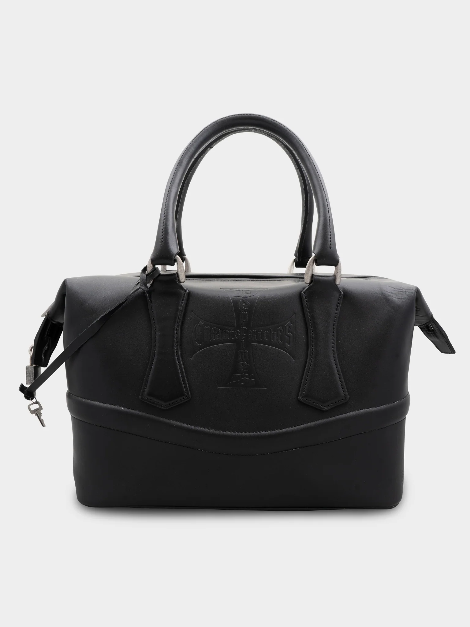 Weekend Leather Bowling Duffle Bag