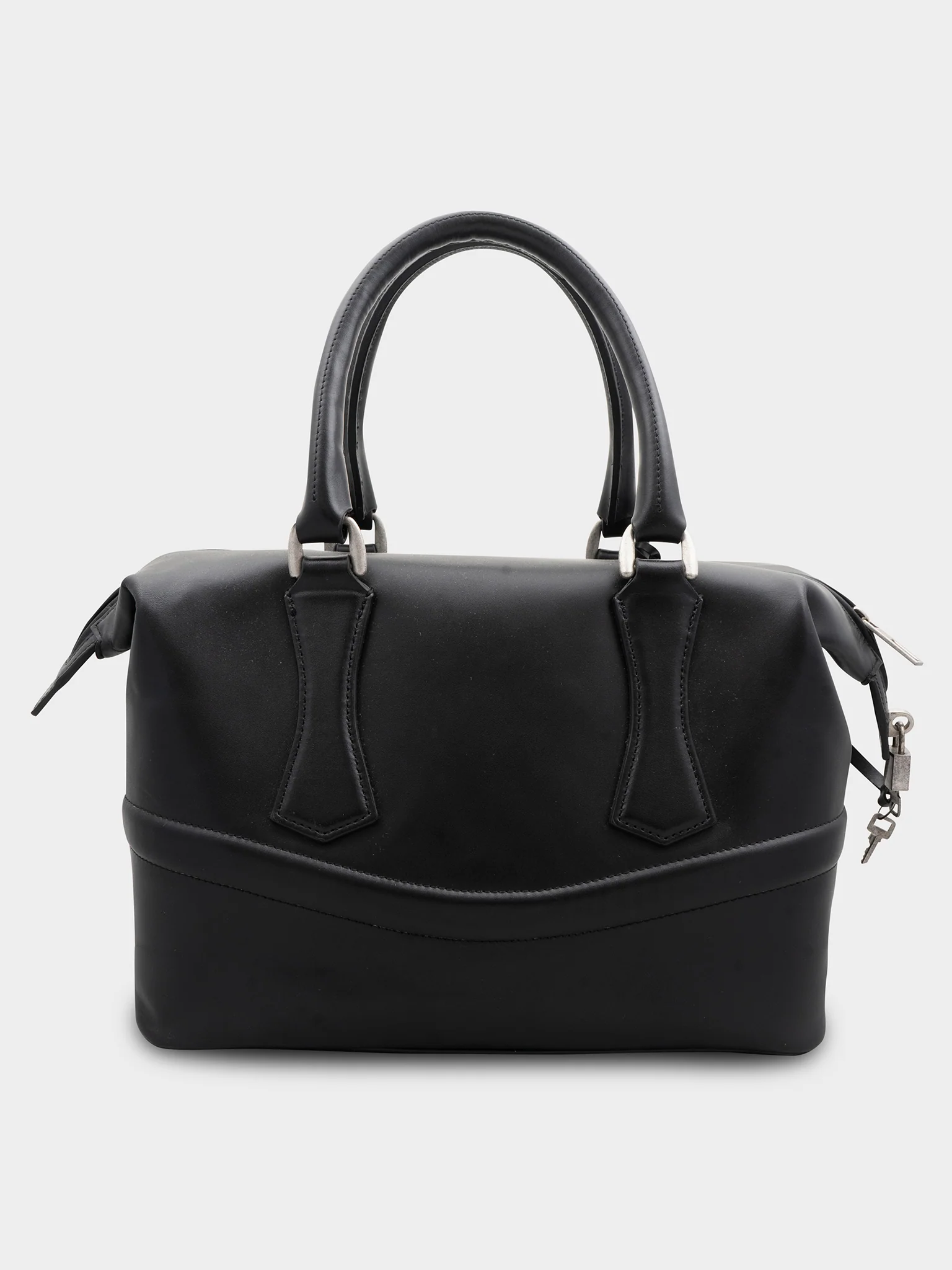 Weekend Leather Bowling Duffle Bag - Image 3