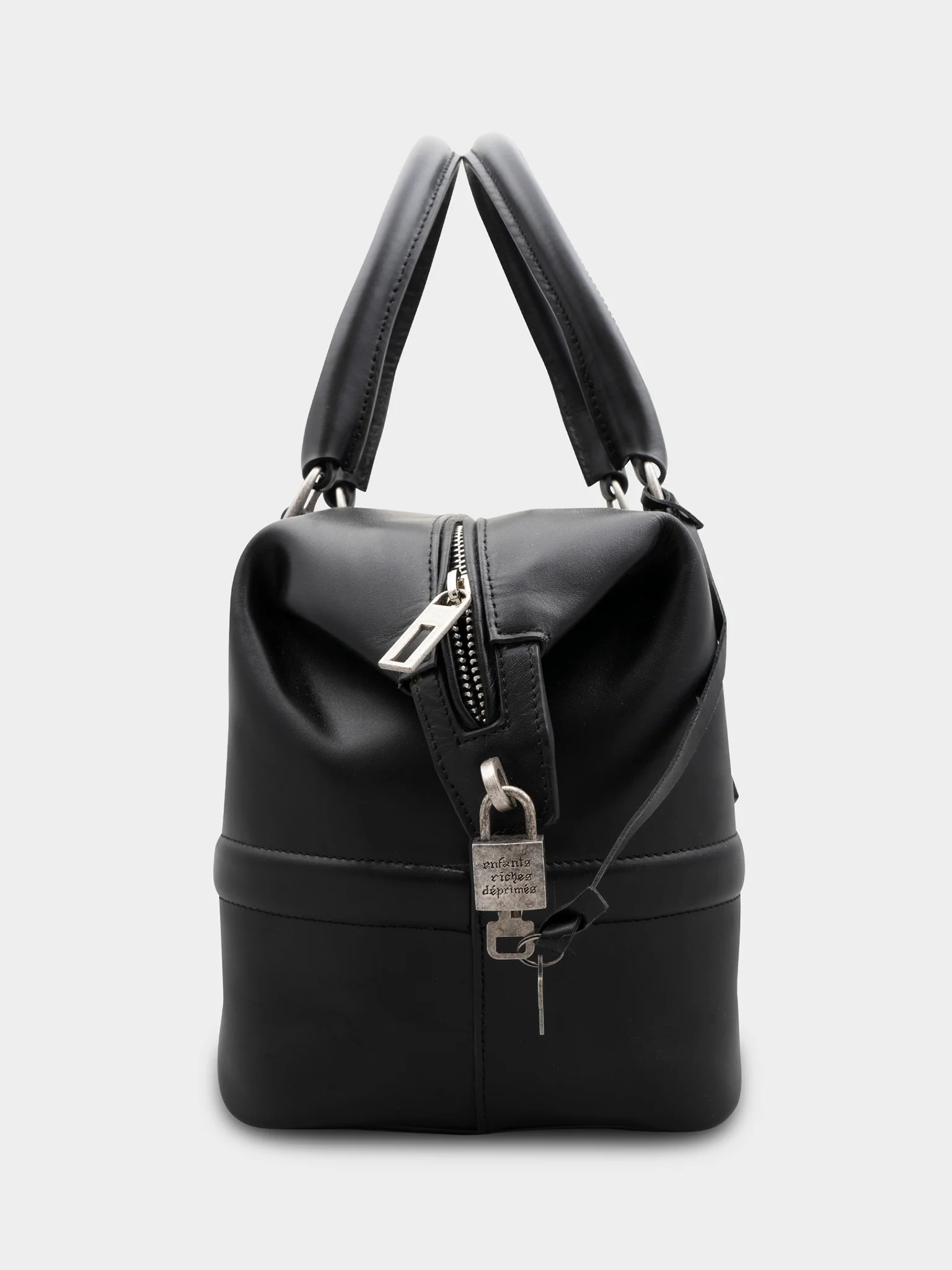 Weekend Leather Bowling Duffle Bag - Image 4