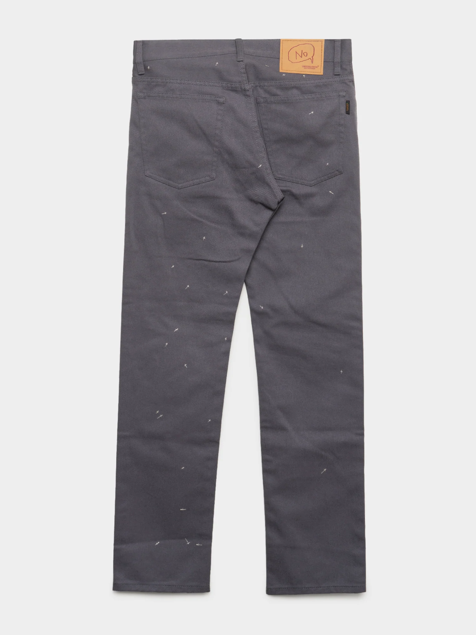 Embroidered Cross Pants - Image 3
