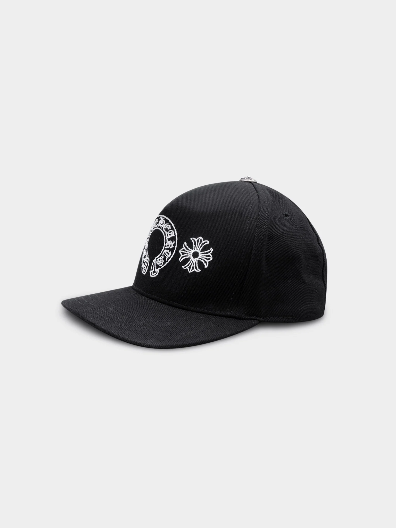Embroidered Horseshoe Snapback Hat - Image 3