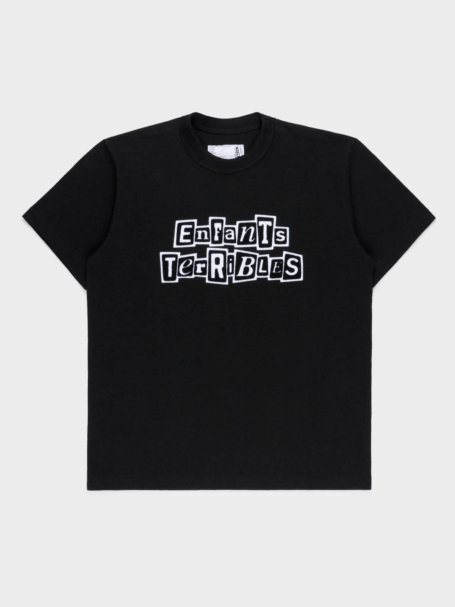 Sacai 'Enfants Terribles' Patched T-Shirt