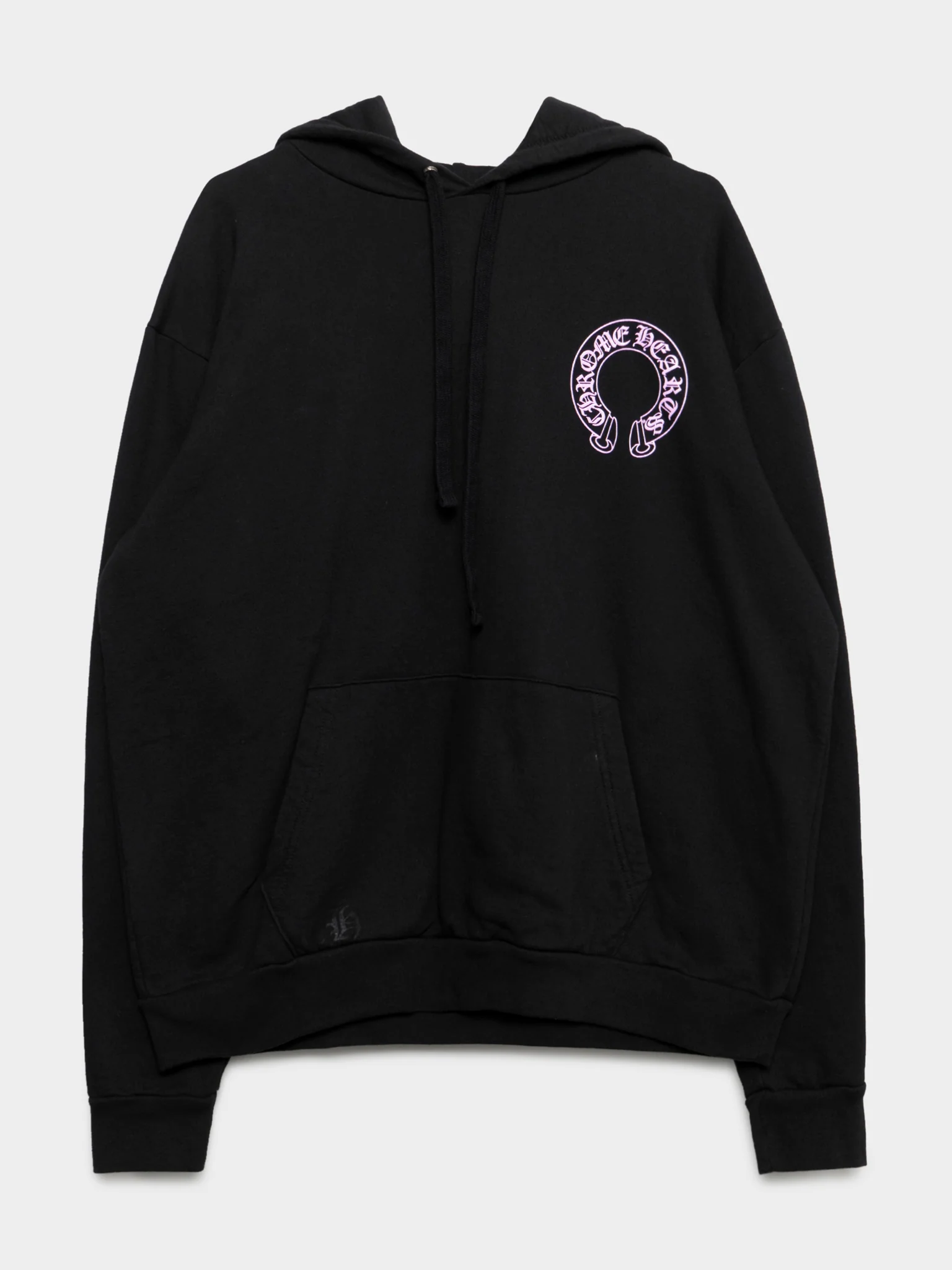 F&F Pink Glitter Floral Cross Hoodie - Image 2