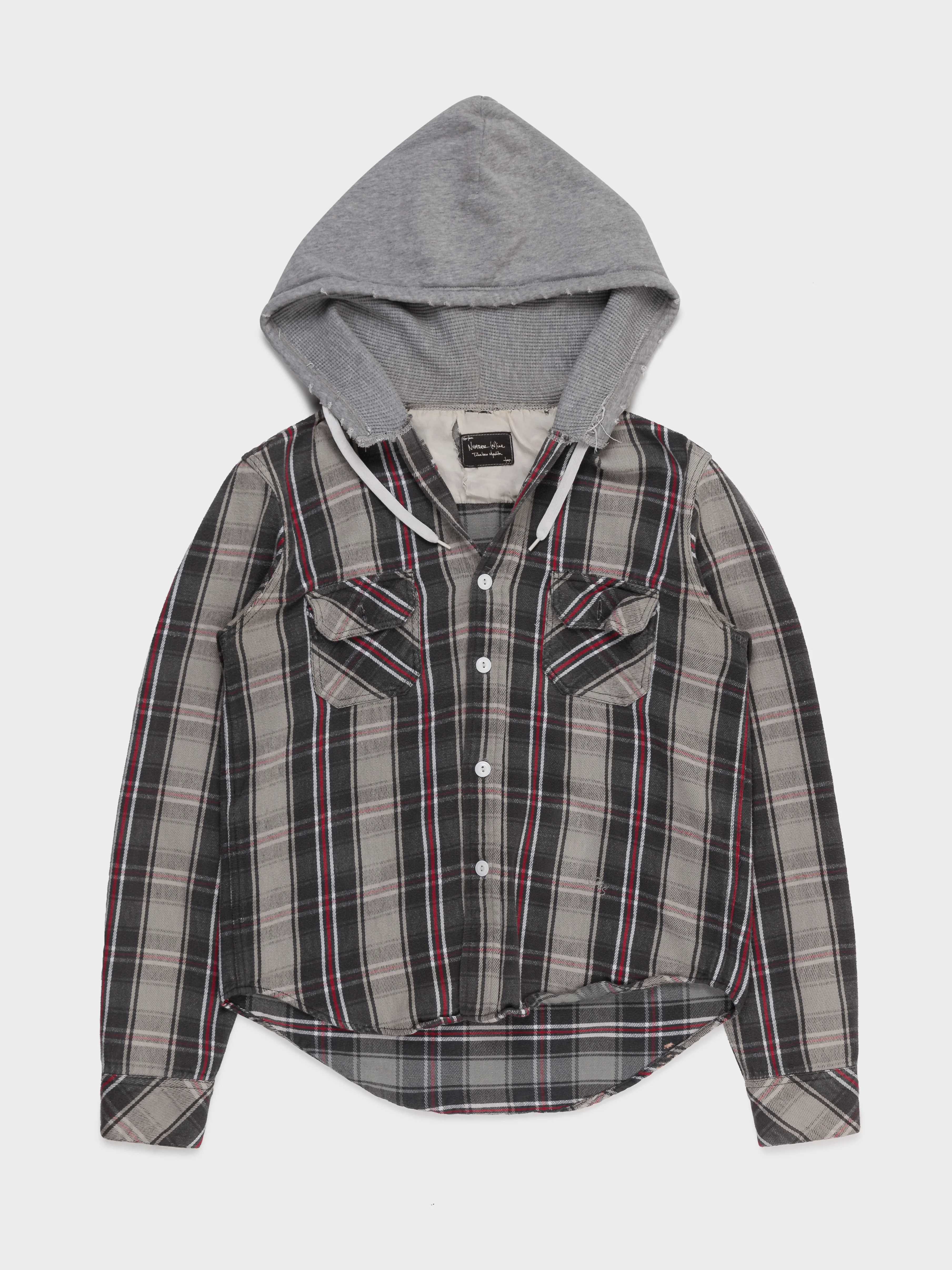 Hybrid Flannel Hoodie