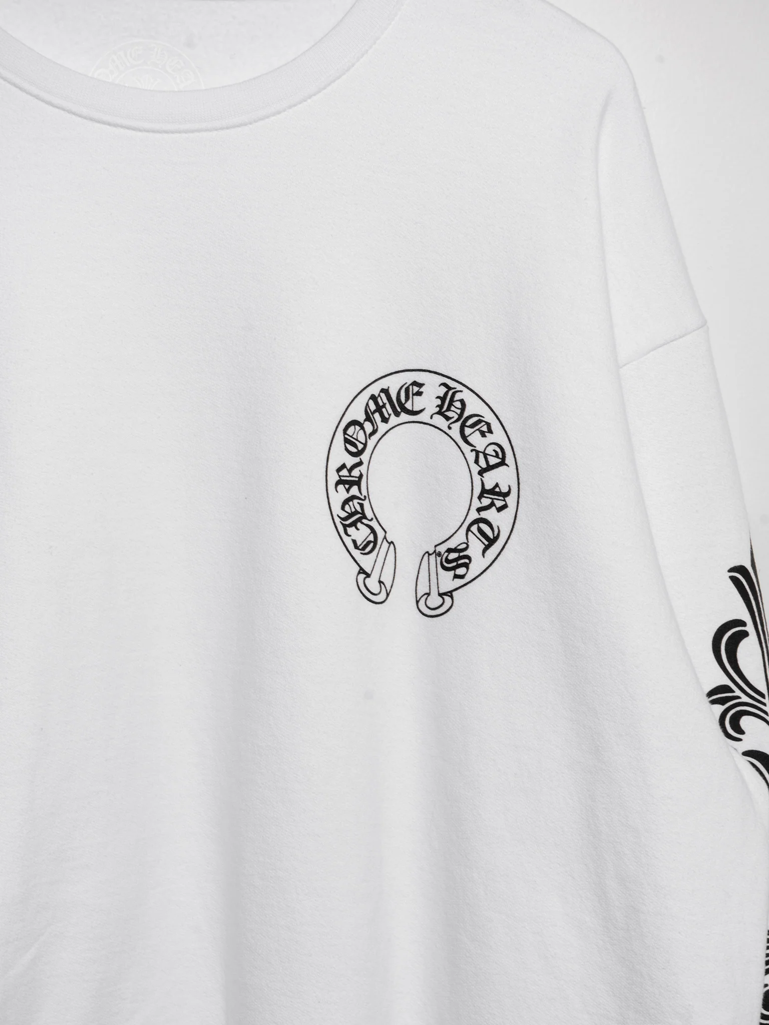 Floral Cross Crewneck - Image 2