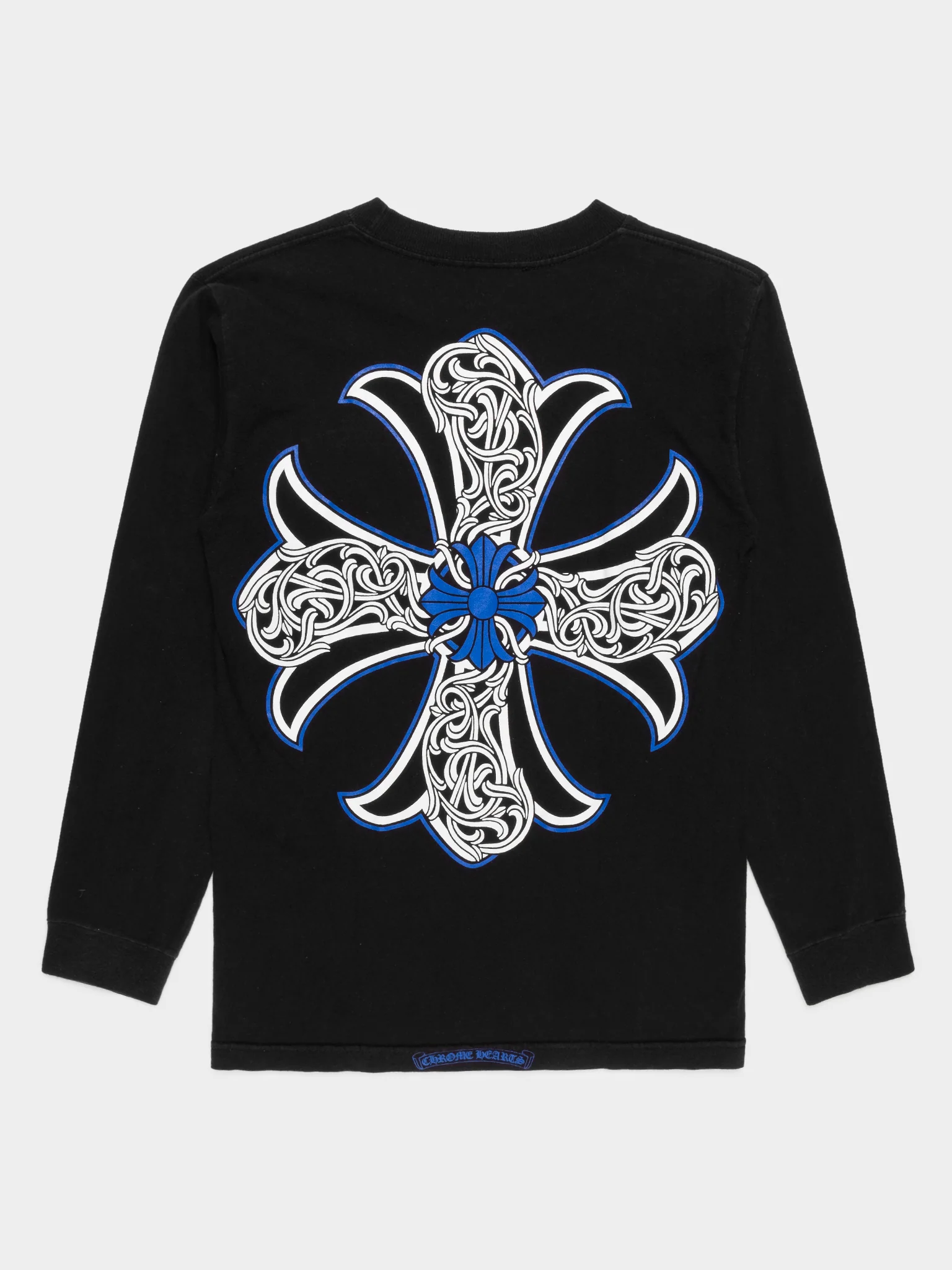 Floral Cross Long Sleeve T-Shirt - Image 2