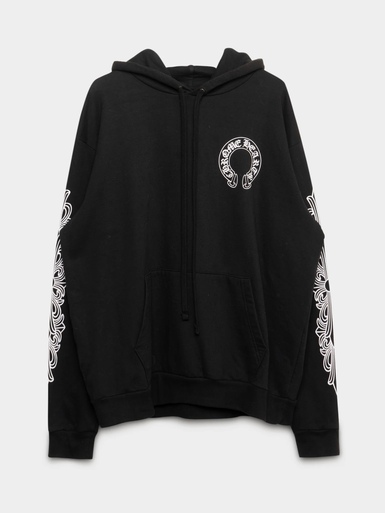 Floral Horseshoe Hoodie