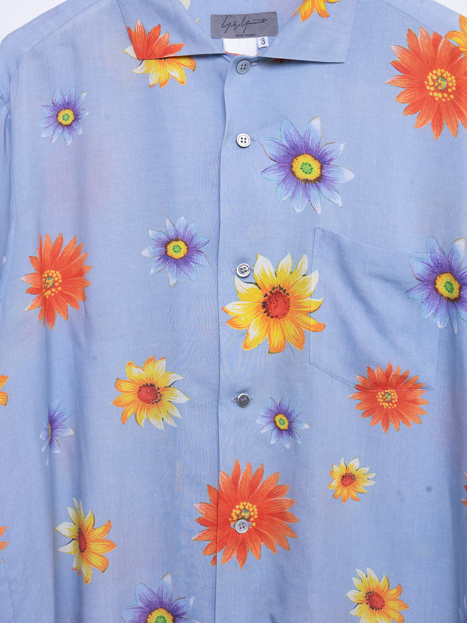 Silk Floral Button Up Shirt - Image 2