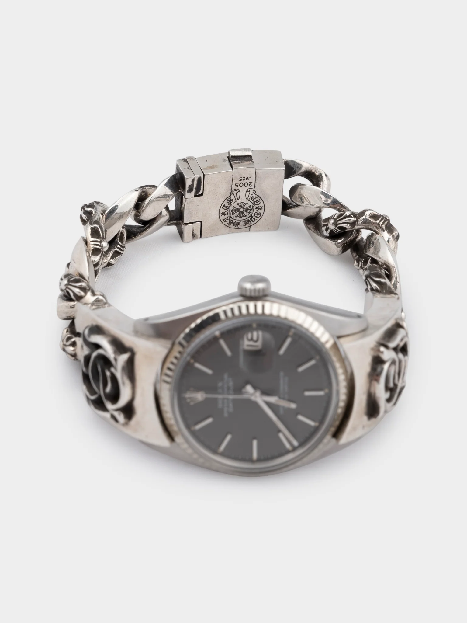 Fancy Floral Rolex Datejust - Image 2