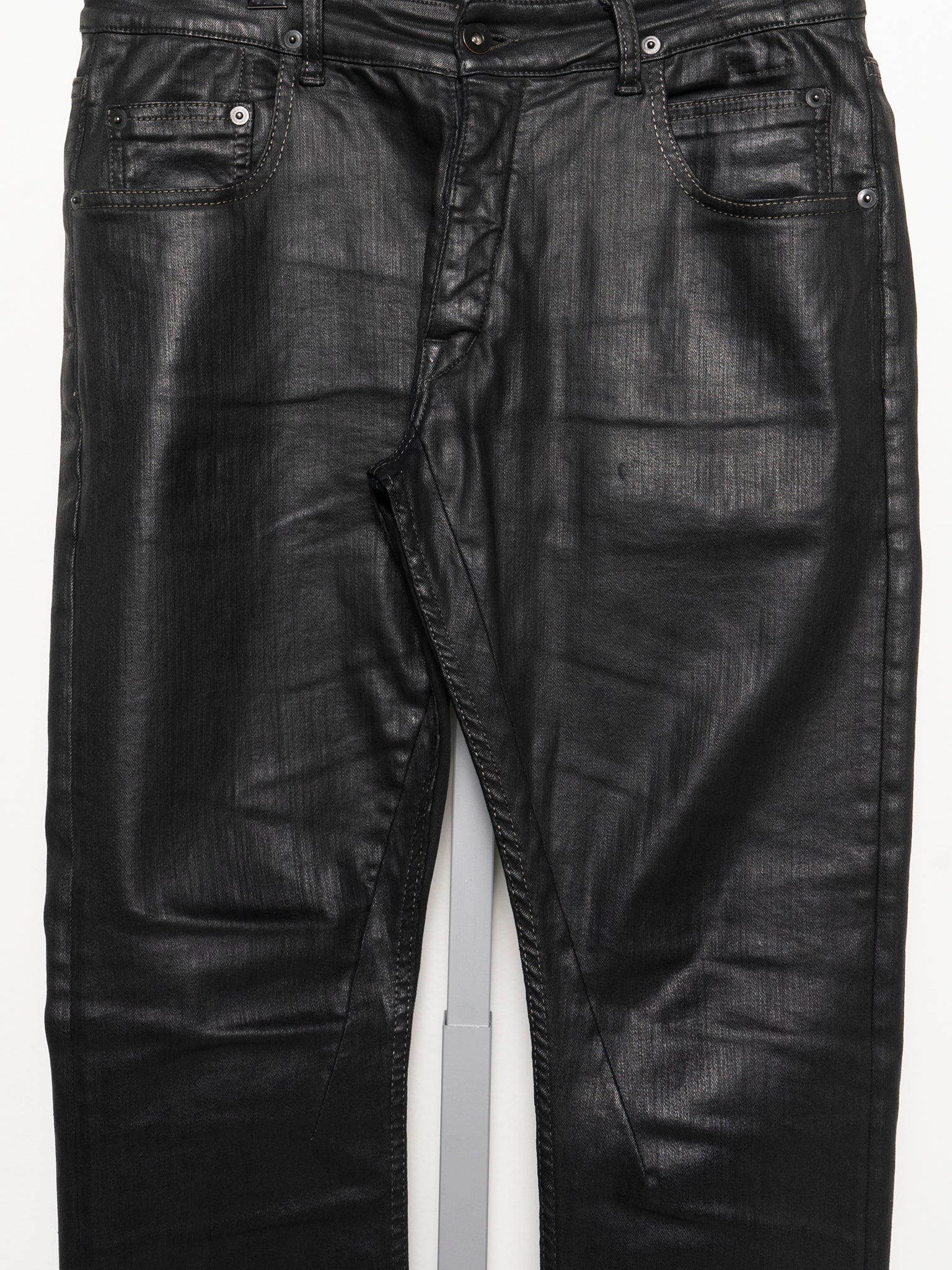 ‘Fogachine’ Waxed Detroit Jeans - Image 2