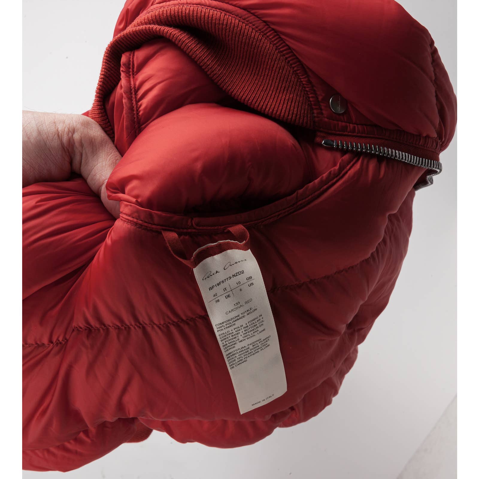 FW19 Cropped Puffer Jacket - Image 3