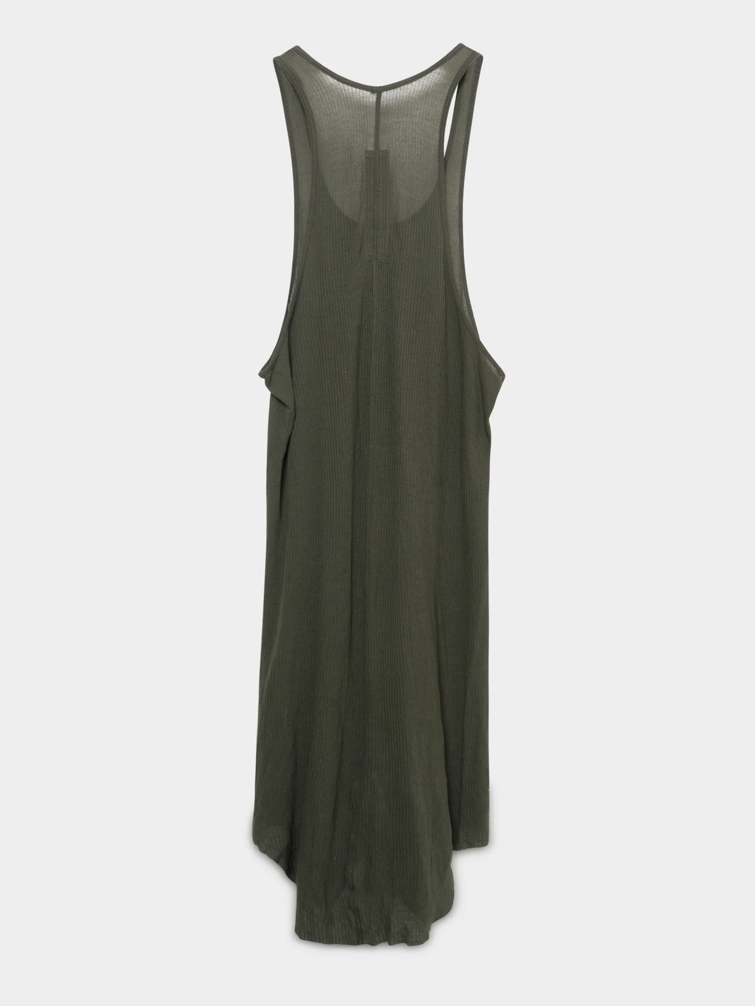 FW24 Ribbed Olive Tank Top - Image 2