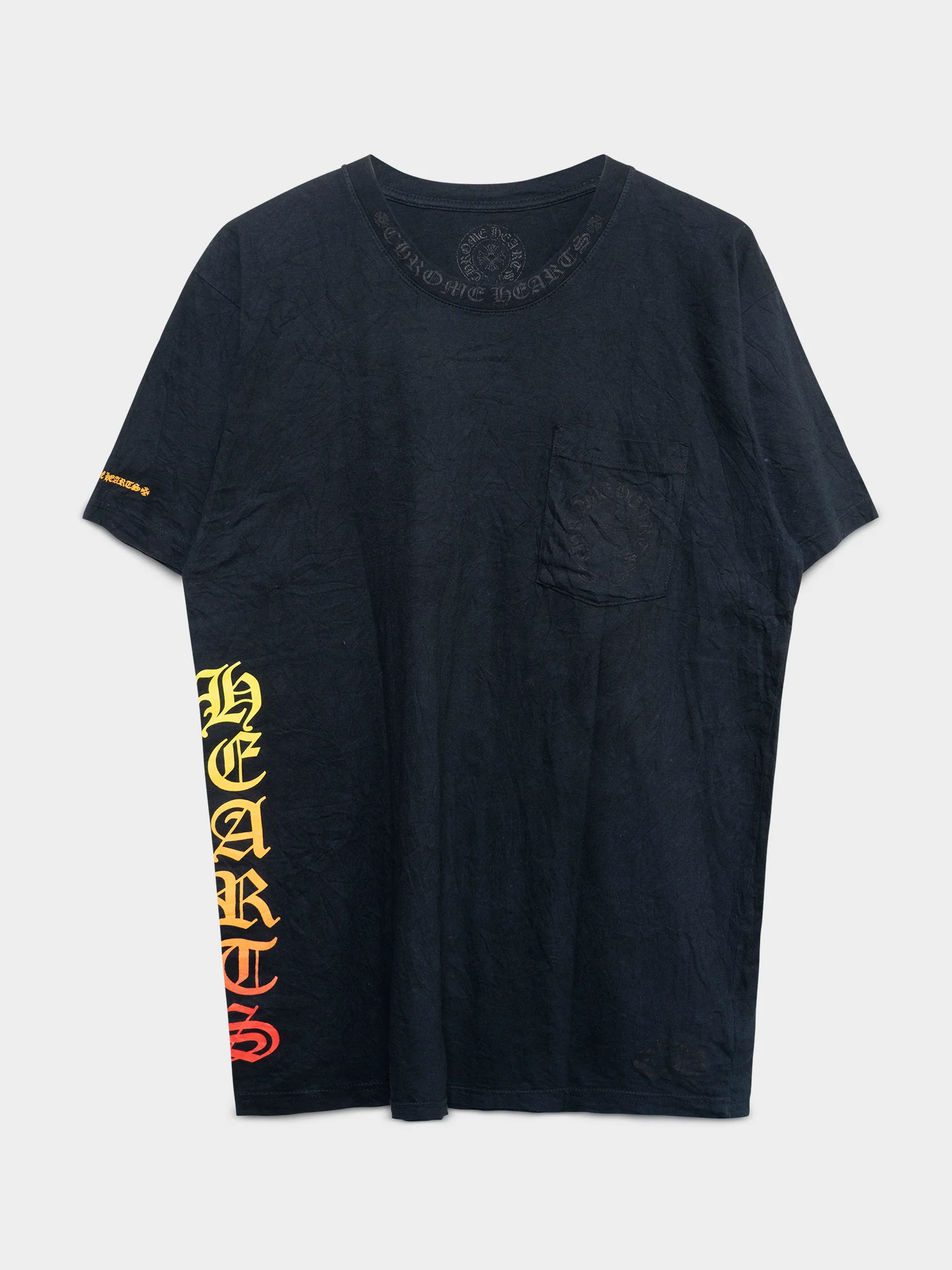 Gradient Neck Logo T-Shirt