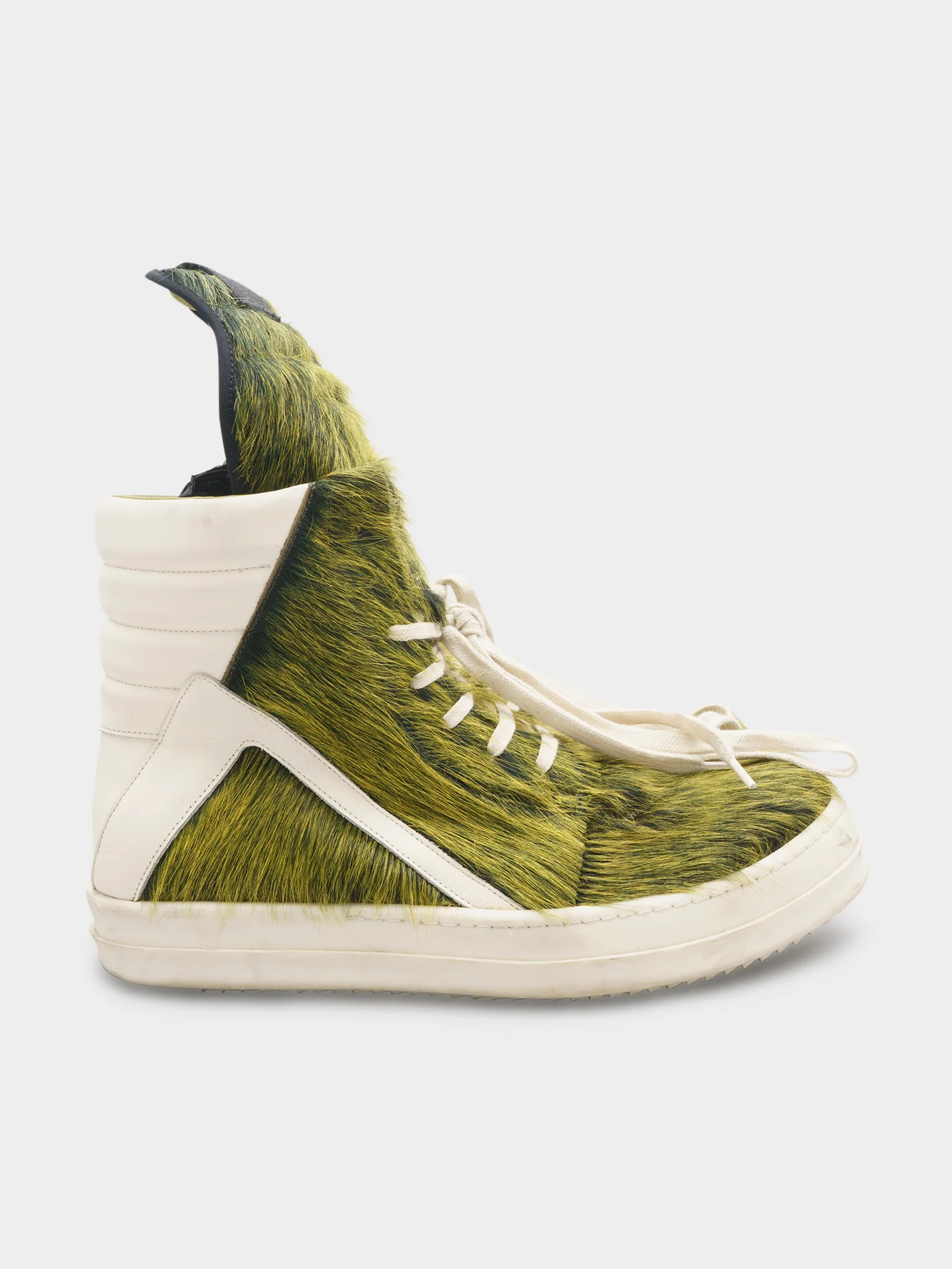"Grinch" Green Pony Hair Geobaskets - Image 5