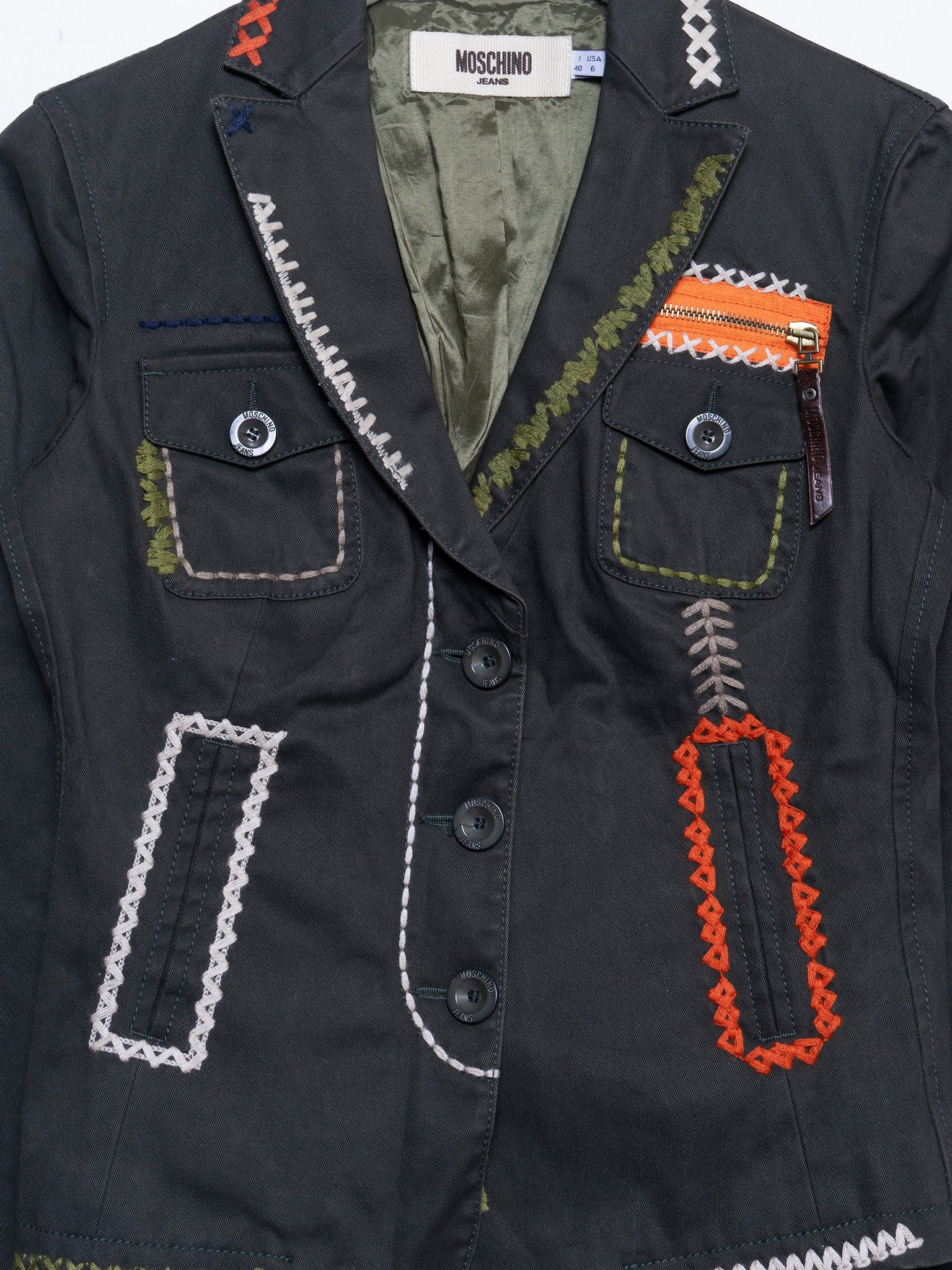 Hand Stitched Jacket - Image 2